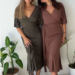 Indigo Luna Cariño dress in forest size M/L